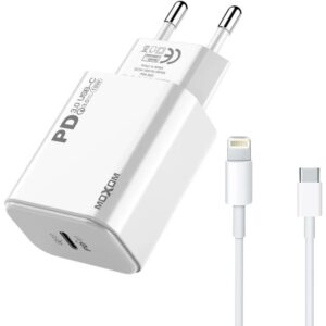 Зарядное устройство Moxom MX-HC25 Lightning белый