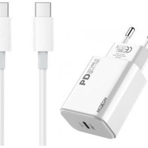 Зарядное устройство Moxom MX-HC25 USB Type-C белый